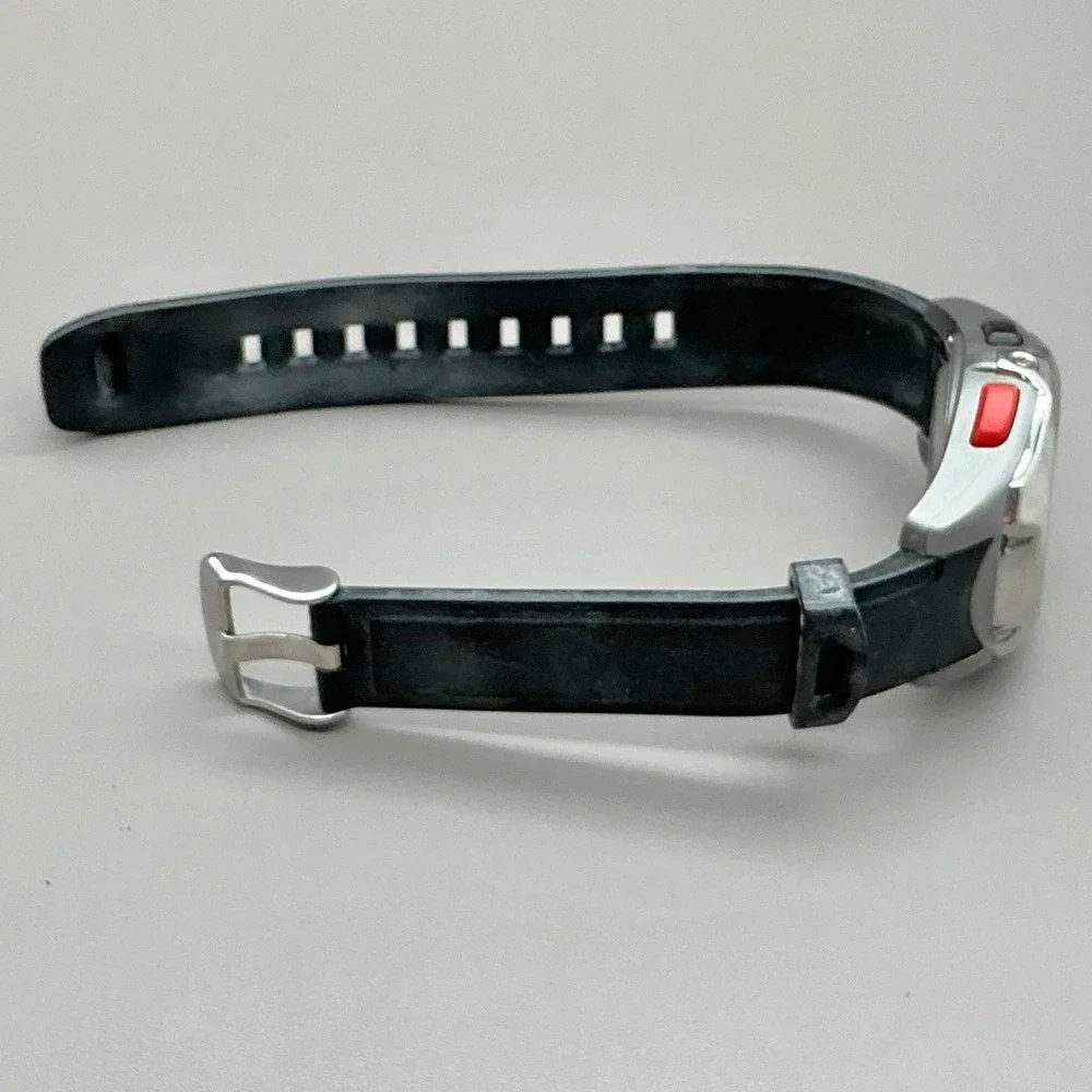 Timex Watch Mens T5K470 Health Touch Heart Rate Monitor Digital 42mm NEW BATTERY